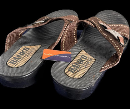 Banko by Polen Brown Sliders - UK7