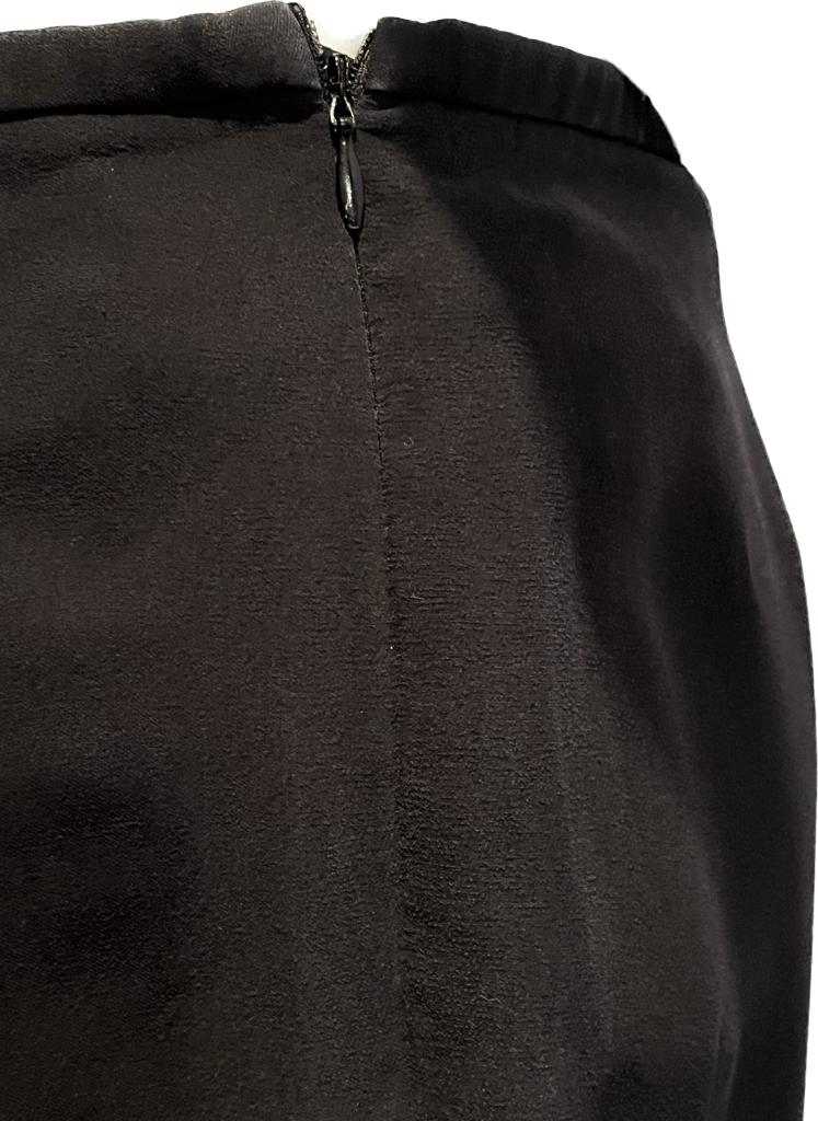 Armani Collezioni  Black Trousers Zip