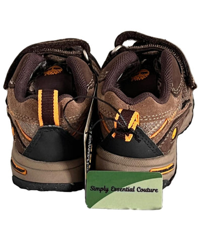 TIMBERLAND Brown & Orange Leather Trainers - UK4 - Brand NEW in Box