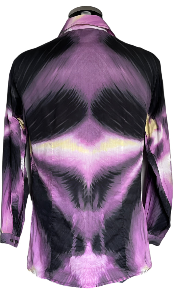 VERSACE CLASSIC Purple Shirt - UK L