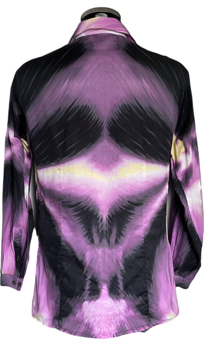 VERSACE CLASSIC Purple Shirt - UK L