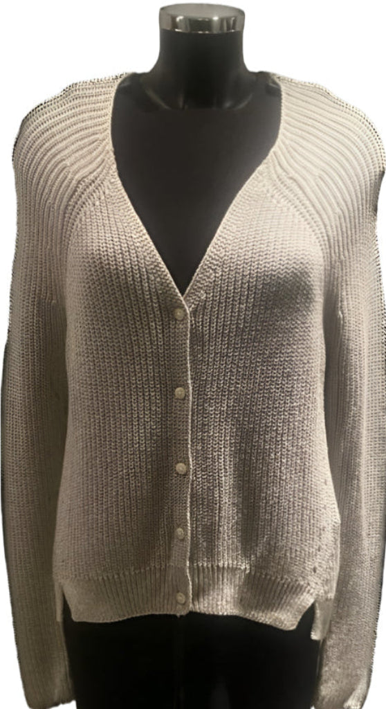 Armani Exch Grey Cardigan - Size UK L 