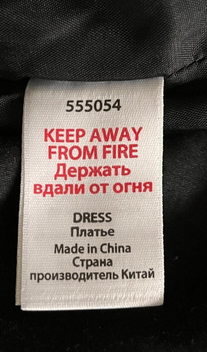 Monsoon Black and White Dress - UK14 - Pre-loved in great condition