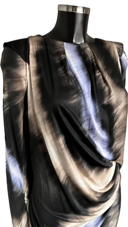 PETER PILOTTO Silk Dress - Size UK10