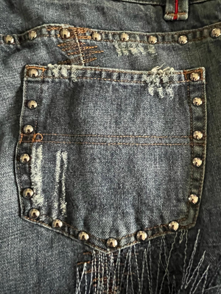 Boss Red Label Patch Jeans W34 - Pocket Detail