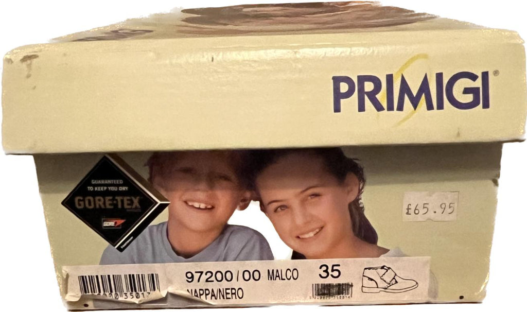 PRIMIGI Black Leather Boots - UK2.5 Jnr