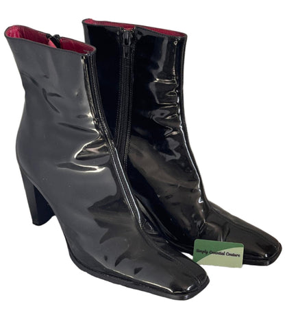 i BLUES Black Ankle Boots UK4 - Pre-loved