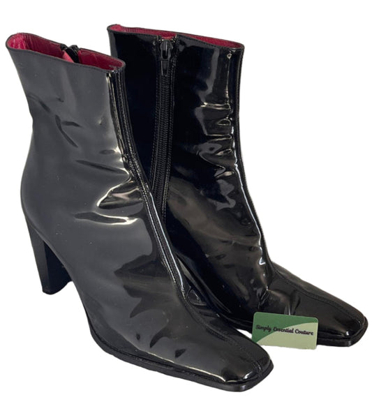 i BLUES Black Ankle Boots UK4 - Pre-loved