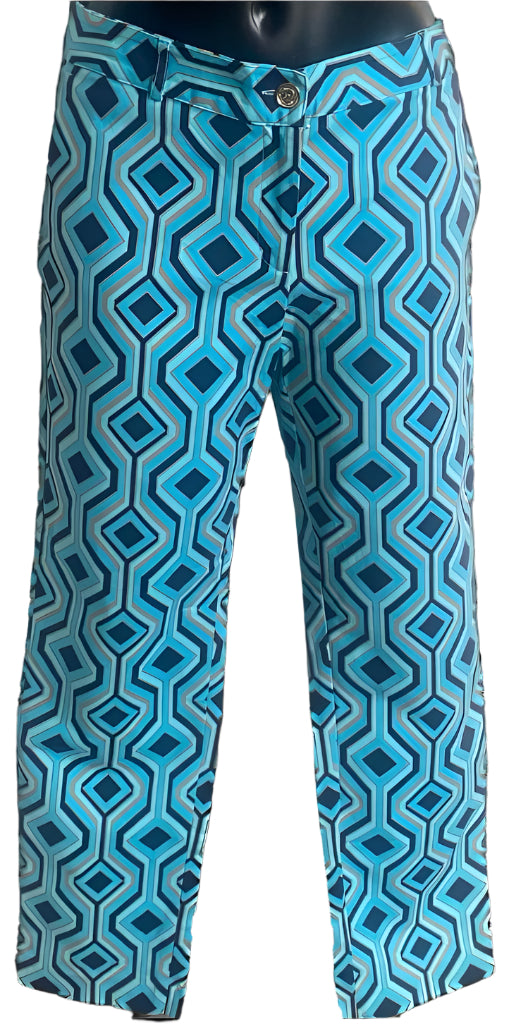 Michael Kors Blue Trousers  - Size UK10