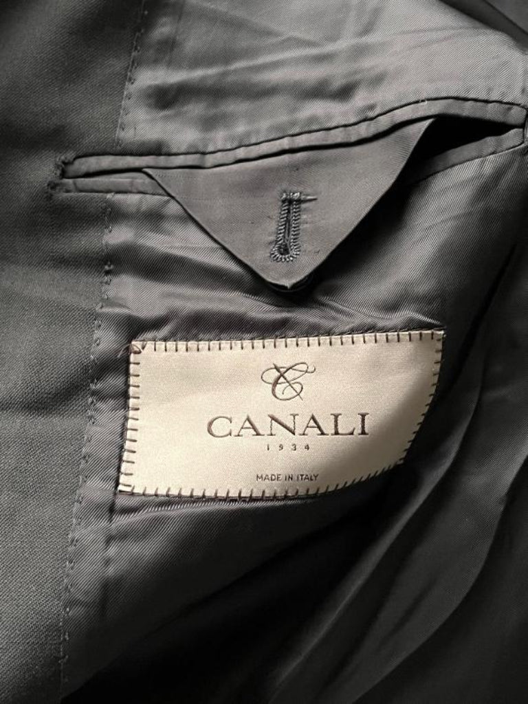 CANALI Navy S/Breast Jacket - 40" Chest