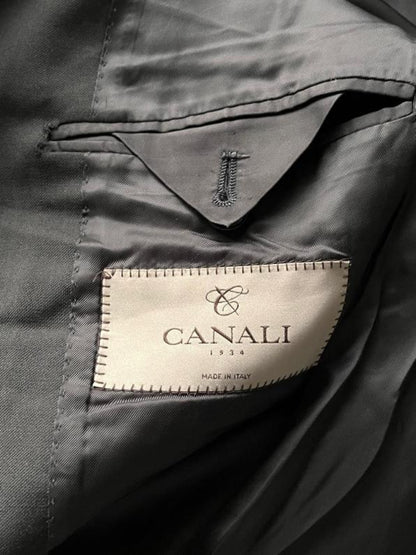 CANALI Navy S/Breast Jacket - 40" Chest