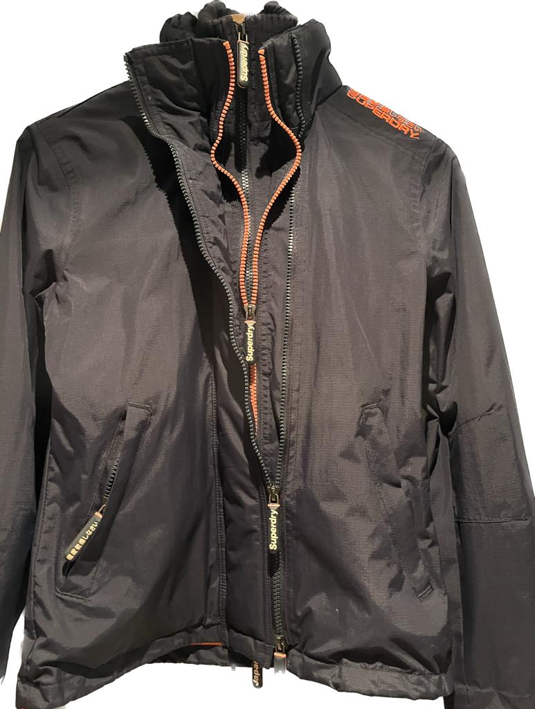 SUPERDRY Navy Windcheater Jacket - UK S