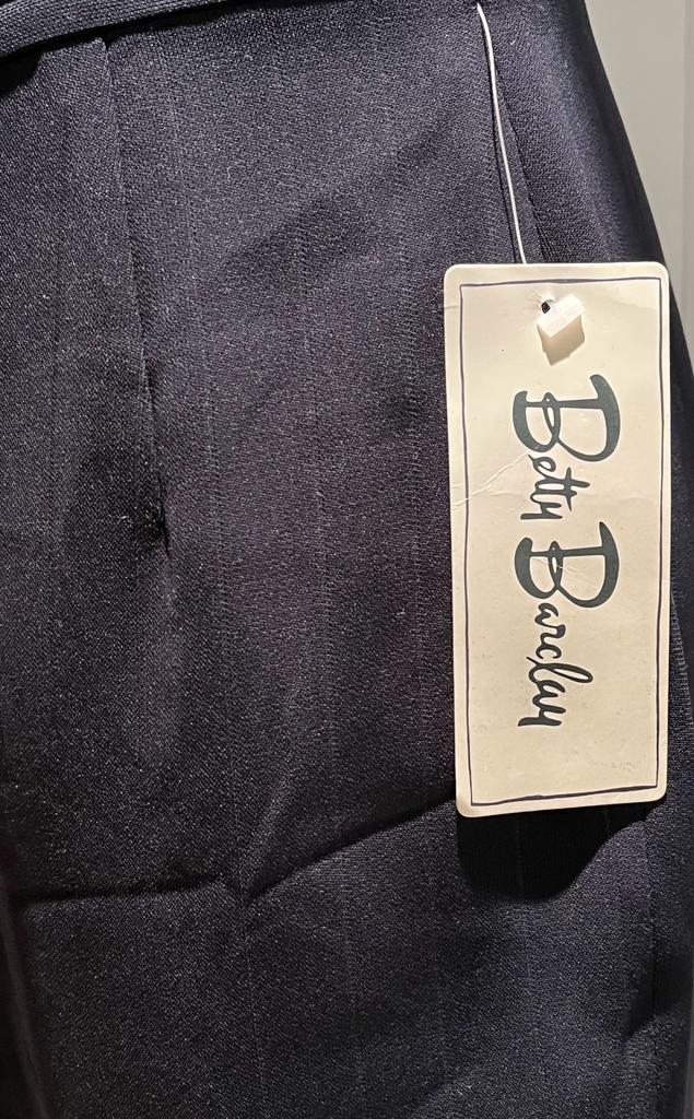 Betty Barclay Navy Trousers - Size UK14