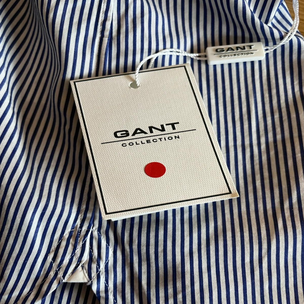 GANT Navy & White Shirt - Size L - Brand New with Tags