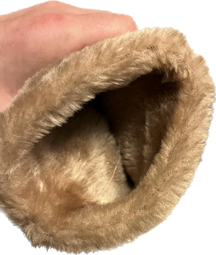 UGG Chestnut Brown Turn Cuff Gloves