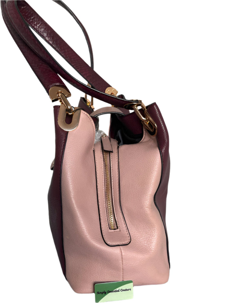 DUNE Purple & Pink Leather Bag