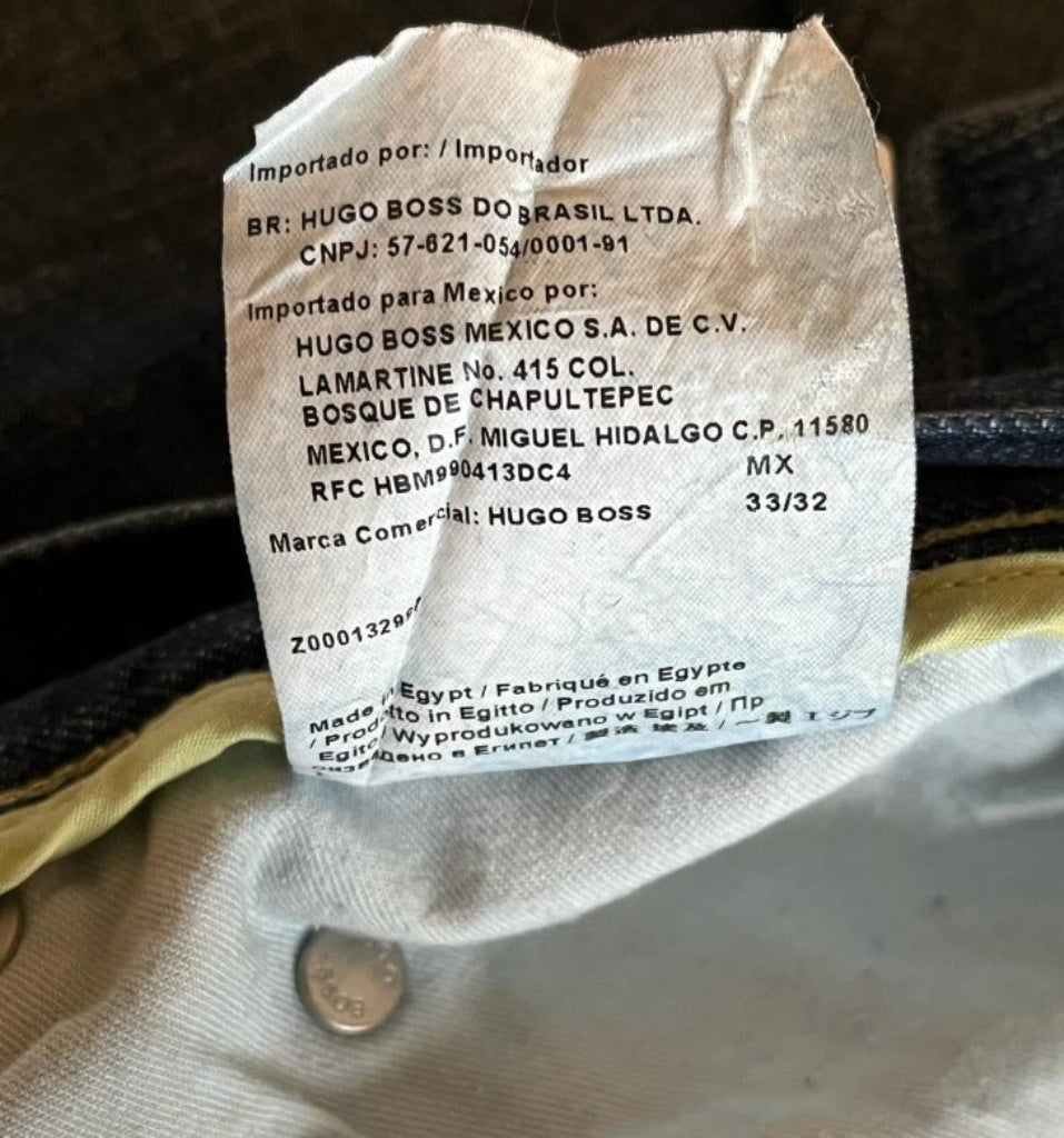Hugo Boss Black Jeans - Brand Label