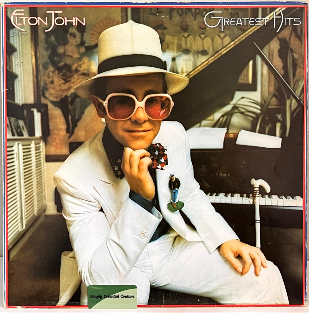 Elton John - Greatest Hits Vinyl LP Front Cover