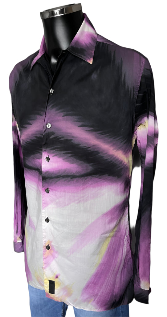 VERSACE CLASSIC Purple Shirt - UK L