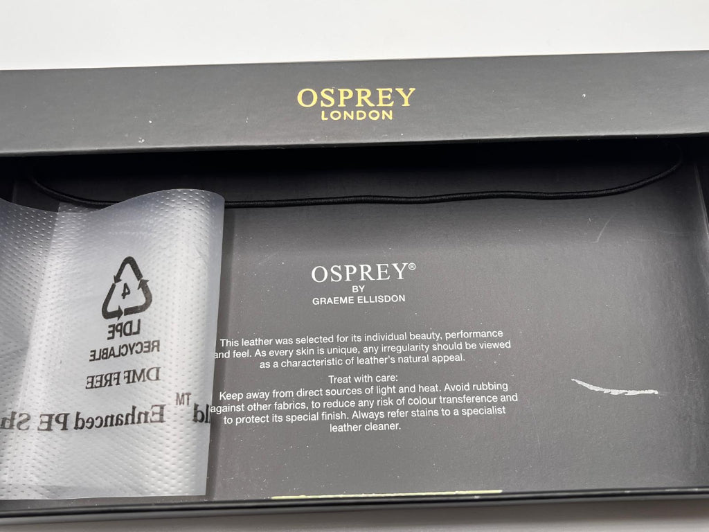 OSPREY Instruction Book