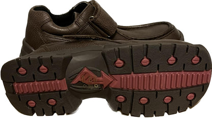 Start-Rite Techno Kick Brown Leather Shoes size UK3.5F  NEW in Box