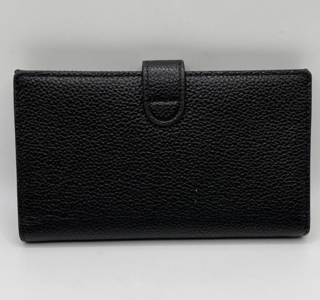 Coach Black Pebbled Leather Purse