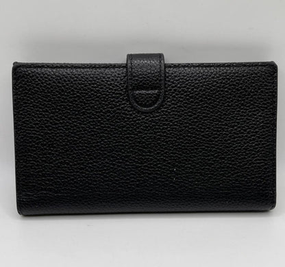 Coach Black Pebbled Leather Purse