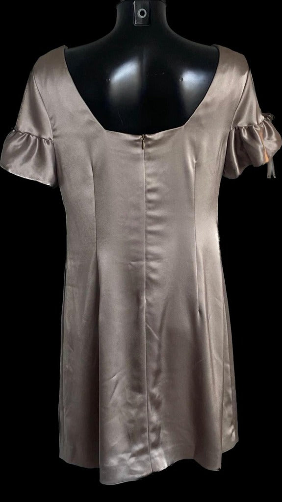 Karen MIllen Gold Dress - size UK14 - Pre-loved