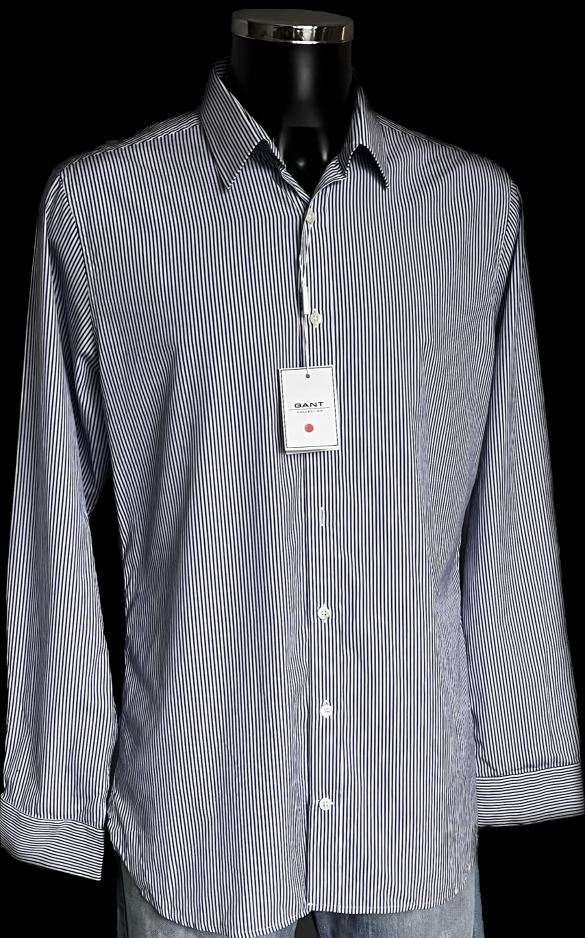 GANT Navy & White Shirt - Size L - Brand New with Tags