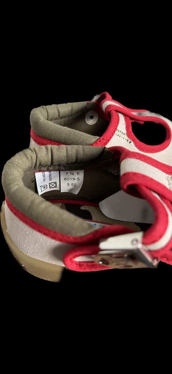 Start-Rite On Safari Canvas Shoe size UK7.5E  NEW