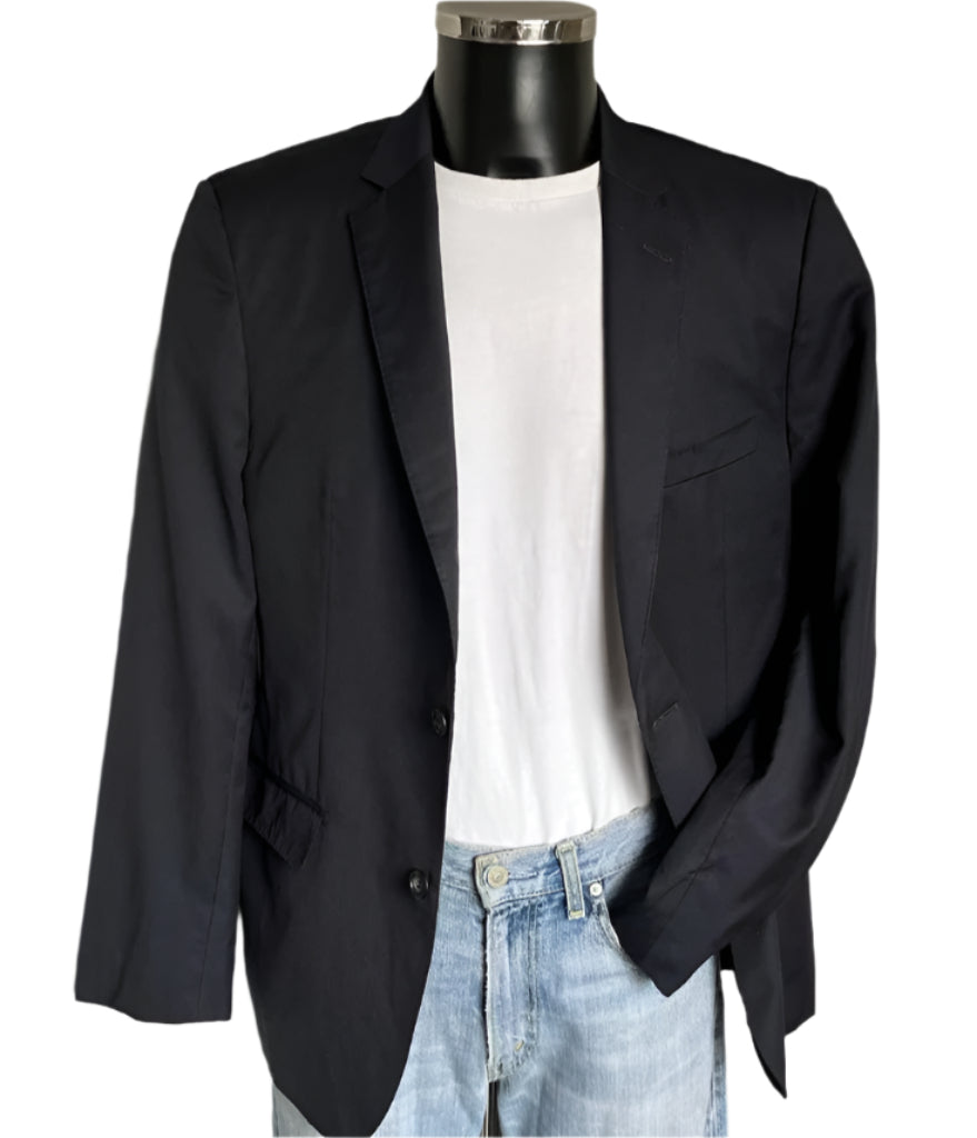 HUGO BOSS Navy Suit Jacket - 40"R