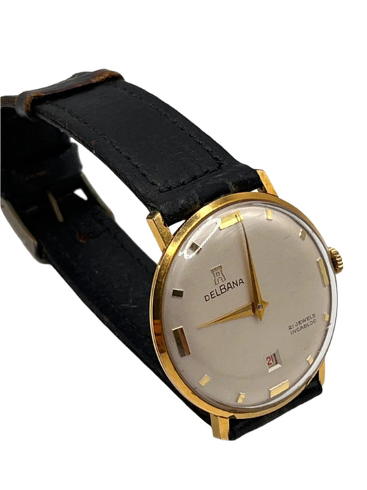 Delbana Vintage Gold Watch