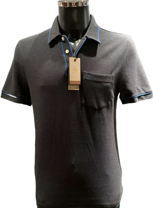 Penguin Grey Polo Shirt Size M - BNWT
