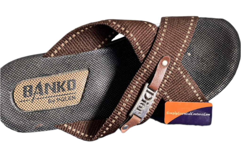 Banko by Polen Brown Sliders - UK7