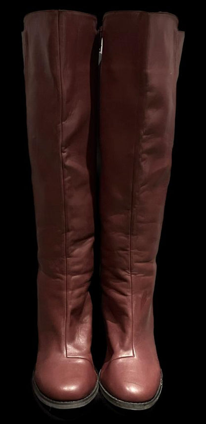 Dorothy Perkins Burgundy  Boots Size UK 7  - Brand New w/o Tags