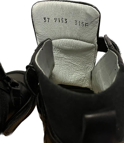 Petasil ANIL Black Leather Shoes size UK4.5 - New with box
