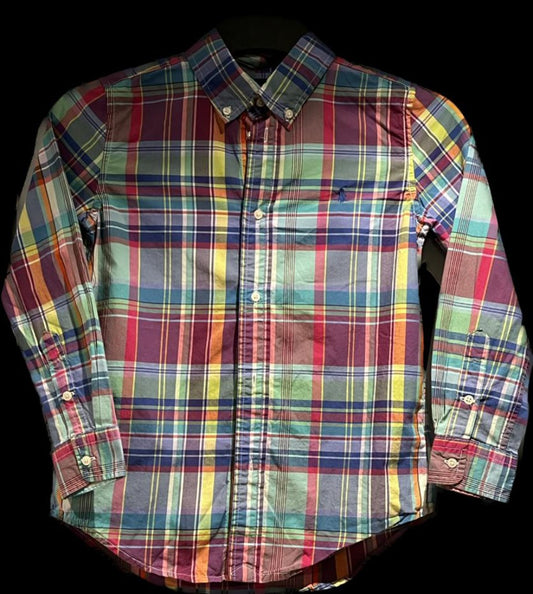 RALPH LAUREN Check Shirt - Age 7yrs