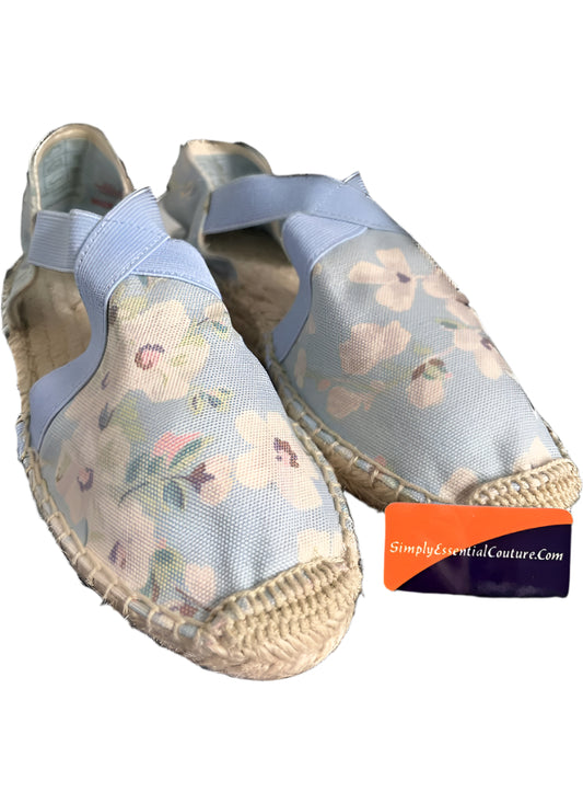 Cath Kidston Blue Canvas Espadrilles - UK4
