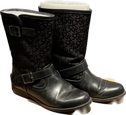 DKNY  Black NORA  Boots Size UK 5 US 7.5 - pre-loved