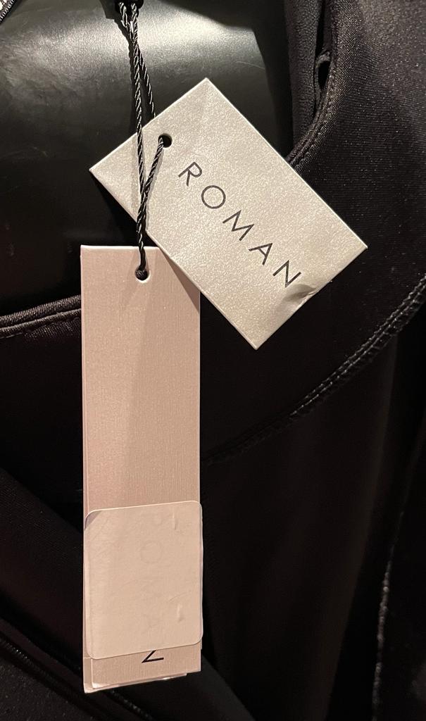 ROMAN - Navy Blue Dress - UK18 -  Tags