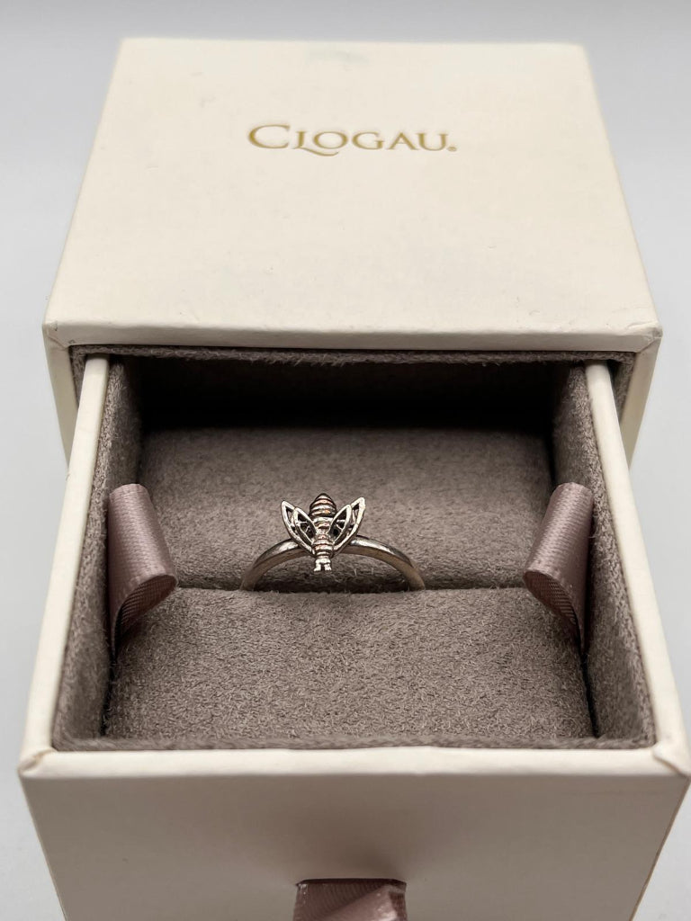 CLOGAU BEE Ring - Silver & Gold