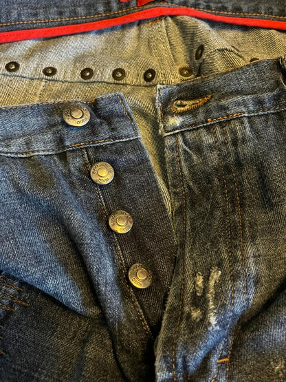 Boss Red Label Patch Jeans W34 - Button Fly