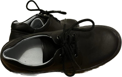 Petasil Black LARRY Leather Shoes size UK1  NEW in Box