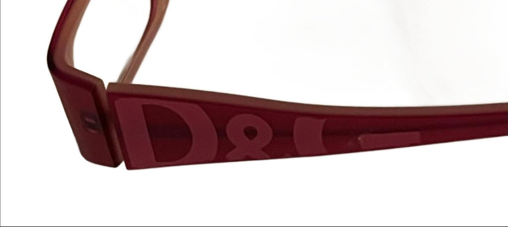 DOLCE & GABANNA Pink Eye Glasses - Pre-loved in Great Condition
