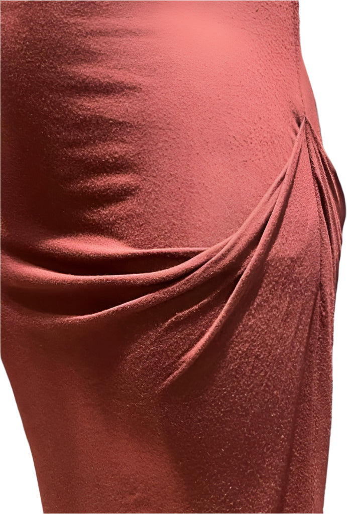 Vivienne Westwood Burgundy Dress Detail
