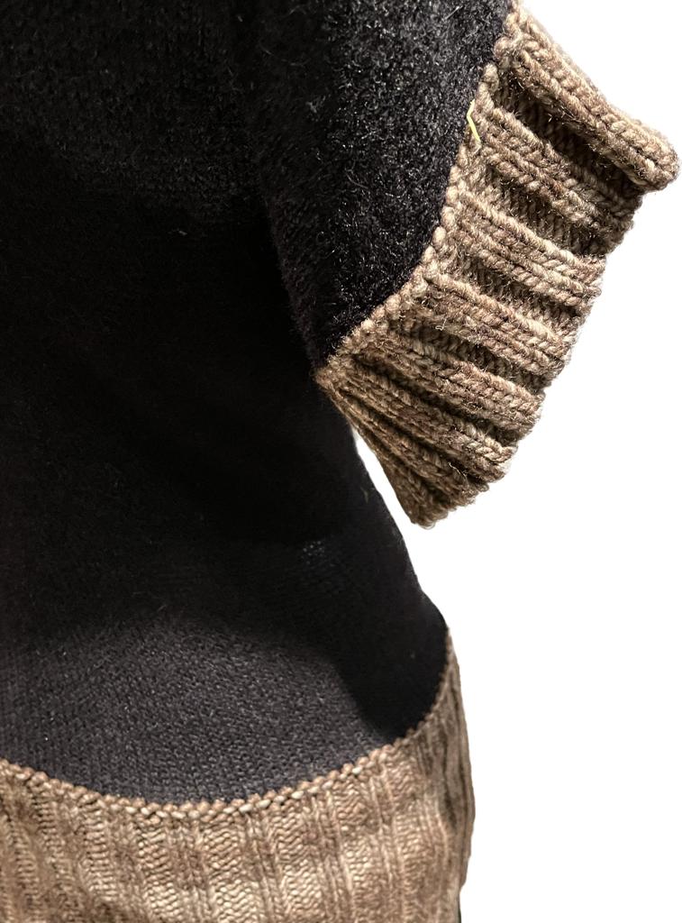 Gazebo Black Knitted Top - Size S -  Brand NEW with Tags