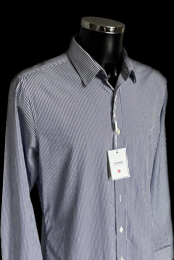 GANT Navy & White Shirt - Size L - Brand New with Tags