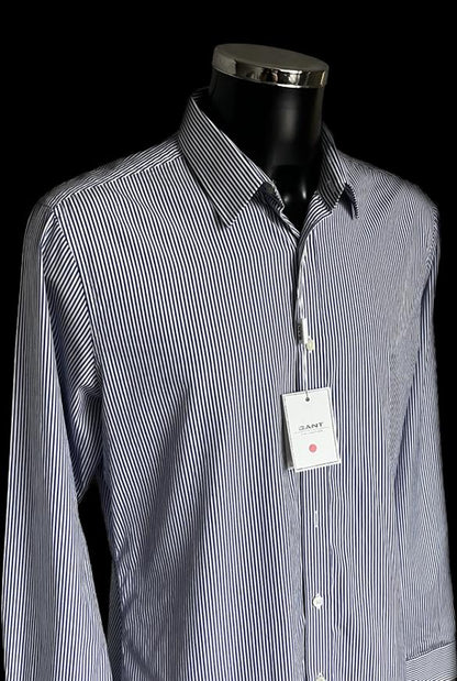 GANT Navy & White Shirt - Size L - Brand New with Tags