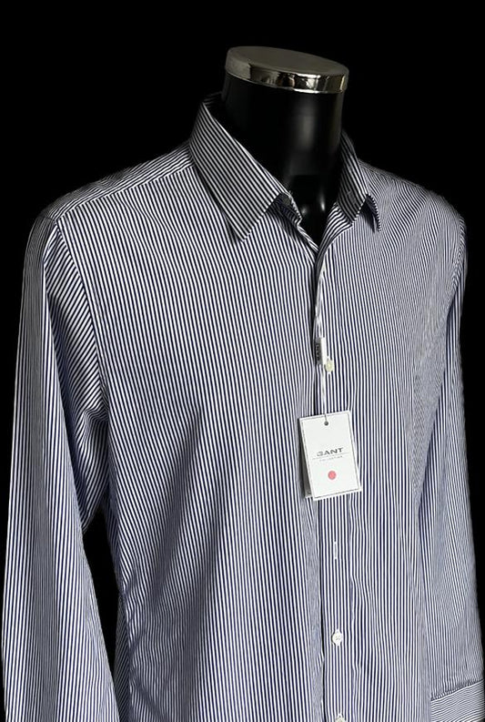 GANT Navy & White Shirt - Size L - Brand New with Tags