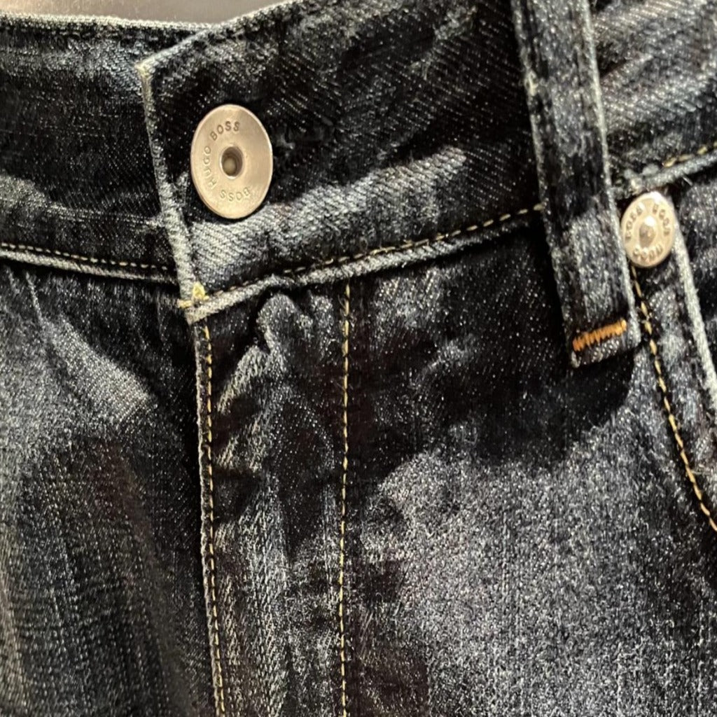 Hugo Boss Black Jeans -  Waist Button